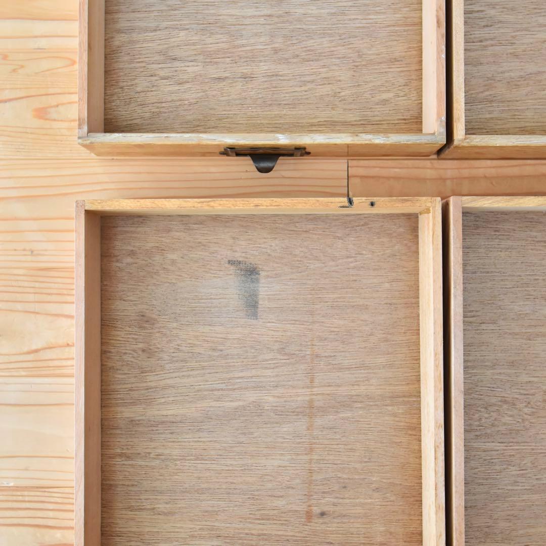 小引き出し　楢　無垢材　Made In Japan