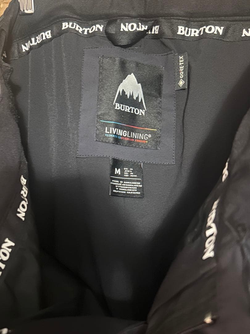 Burton ak GORE-TEX ブラックスノーボードウェアセット