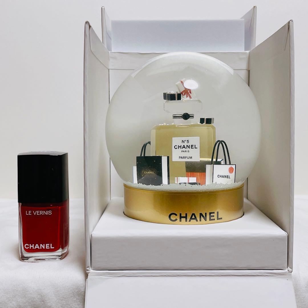 シャネル　スノードーム　スノーグローブ　No.5 クリスマス　ホリデー