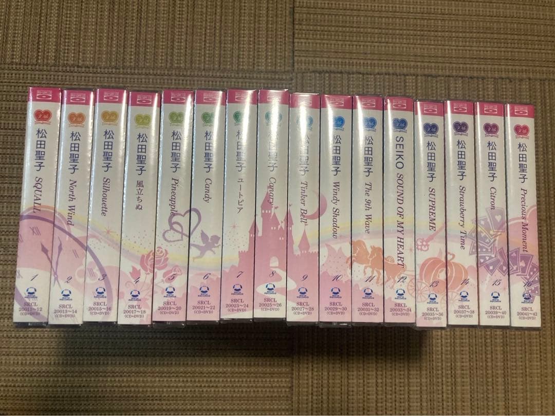 Q*ん様 未開封　松田聖子 CDセット 全16枚 完全生産限定盤