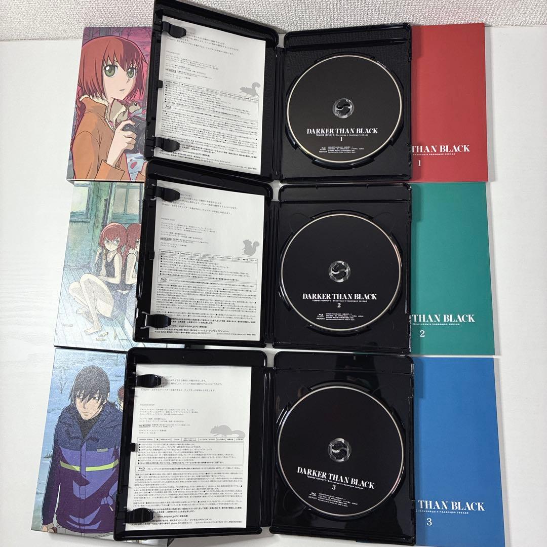 DVD&Blu-ray DARKER THAN BLACK 全巻セット