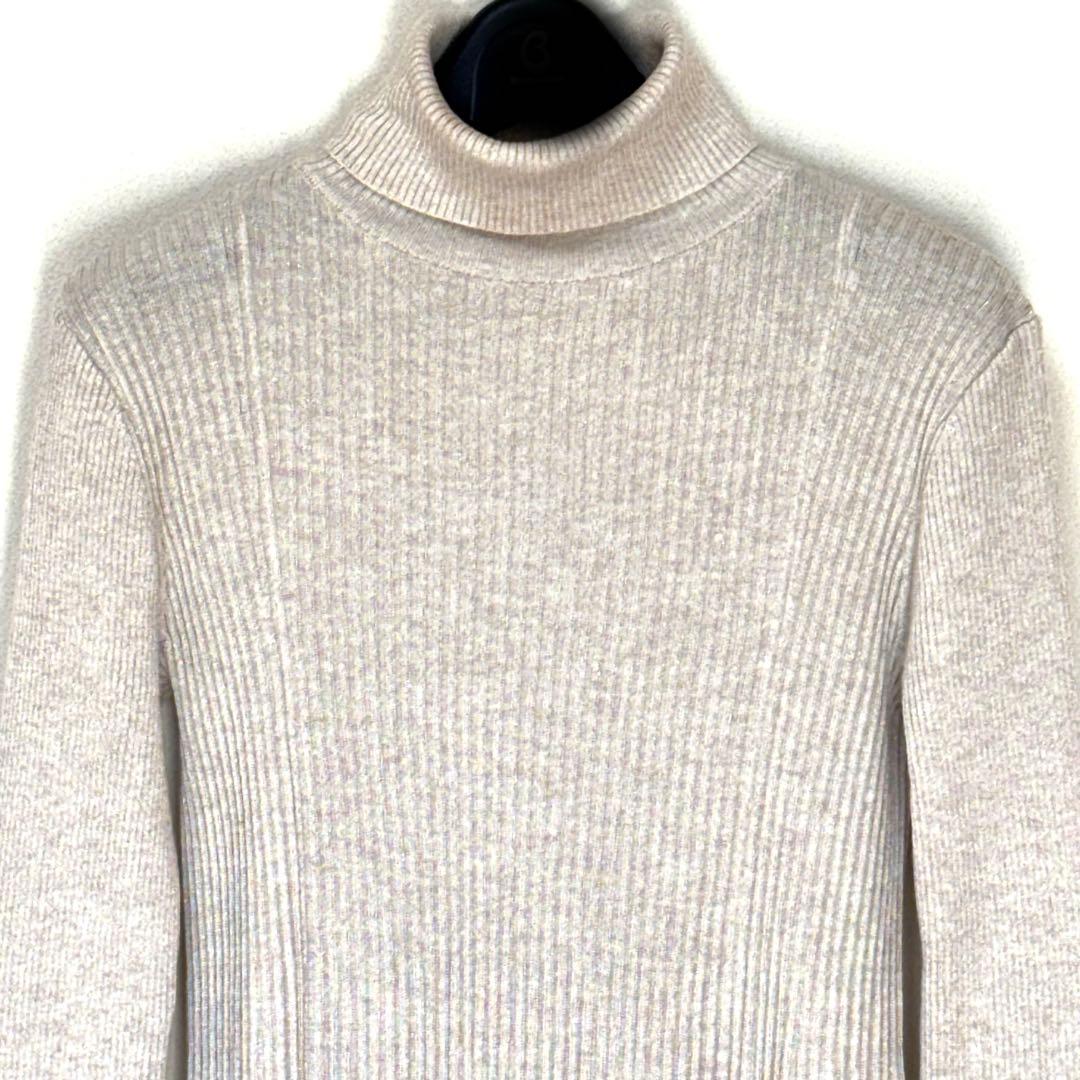 Mila Owen タートルネックロングリブニットワンピース　サイズ0