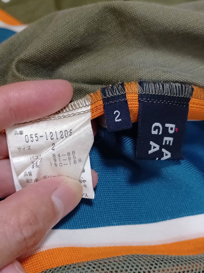 【値下げ可】PEARLY GATES パーリーゲイツ ゴルフ 　カーキ緑　2