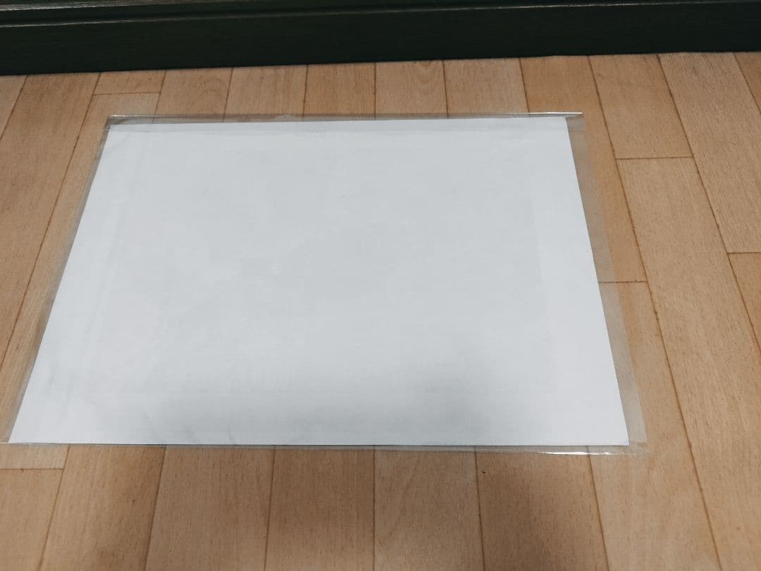 つげ義春　ねじ式　複製原画　つげ義春作品集の裏面の構図です