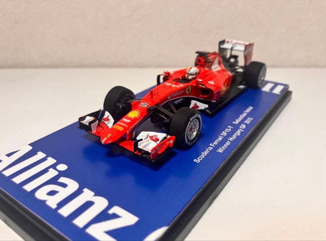 特注 1/43 ルックスマート フェラーリSF15-T ベッテル ハンガリーGP