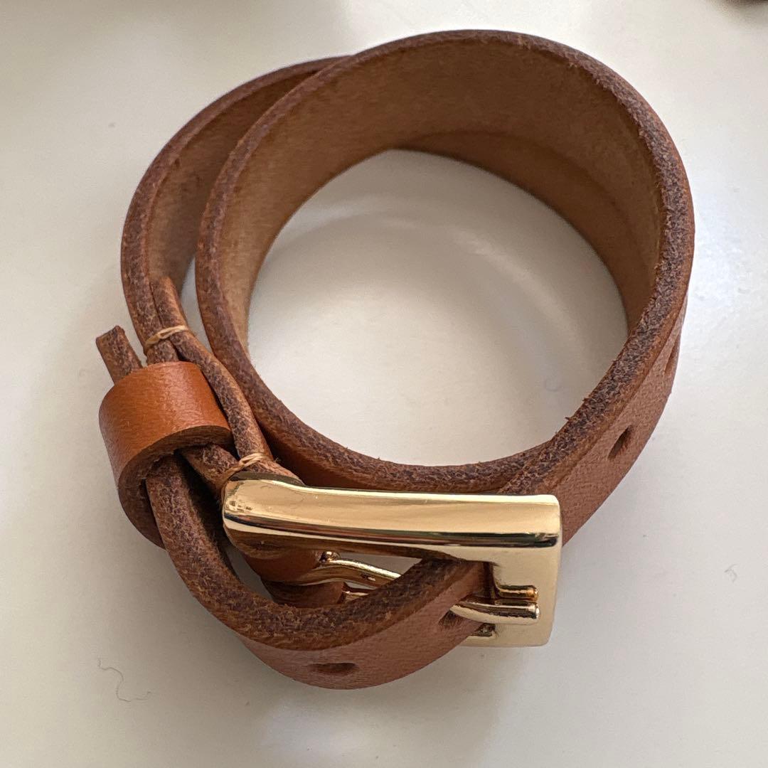 カレンソロジー　バングル　レザー