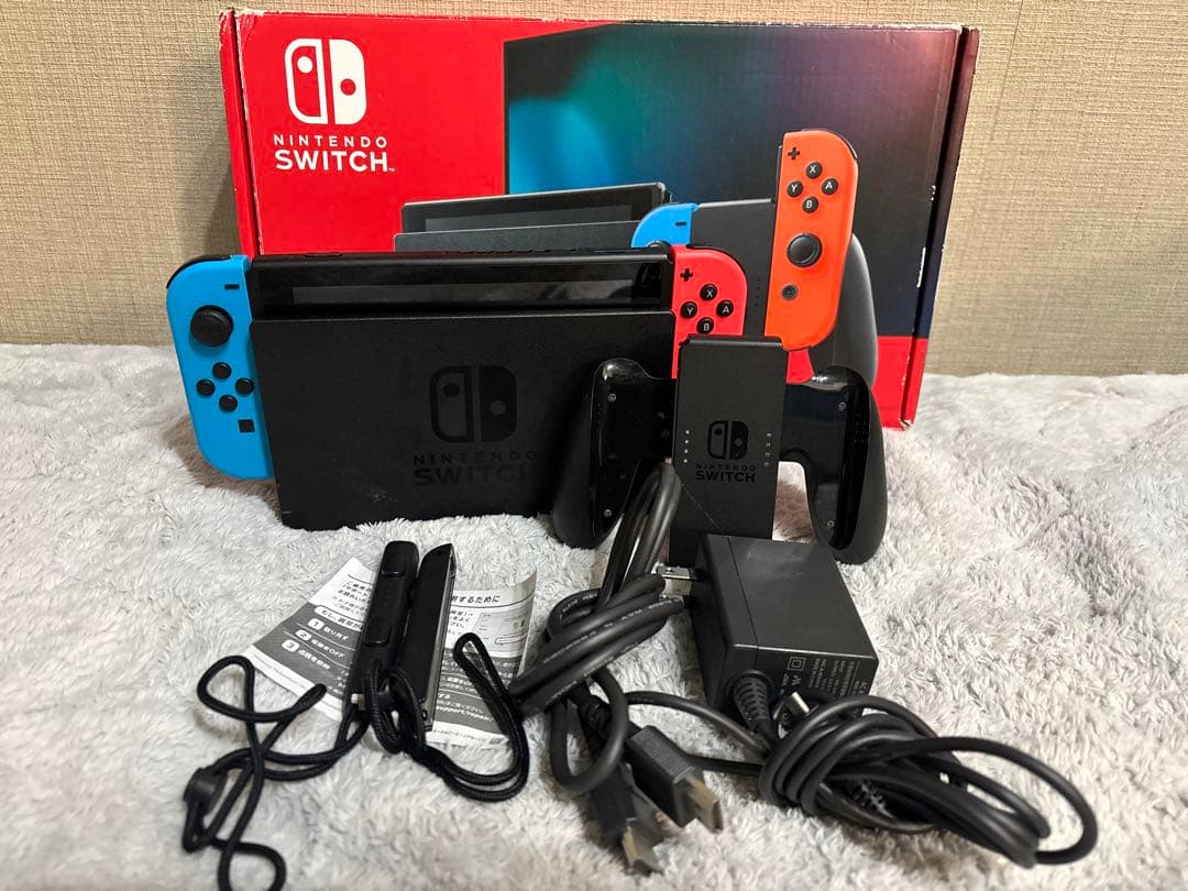 Nintendo Switch ネオンブルー/ネオンレッド HAC-001 本体