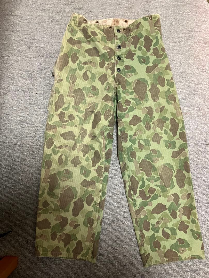 1940s USMC P44 ヴィンテージ ダックハンターカモパンツ