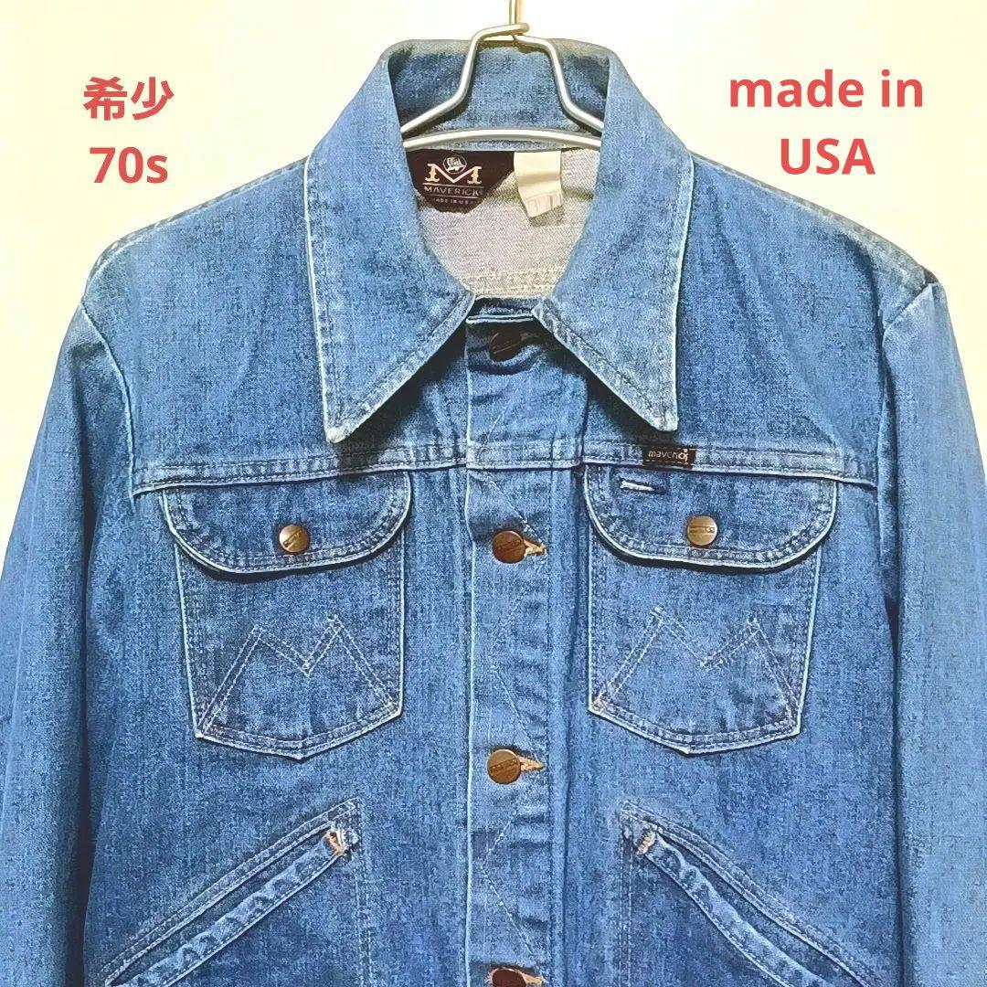 70s★USA製　MAVERICK　マーベリック　124MJ　デニム ジャケット