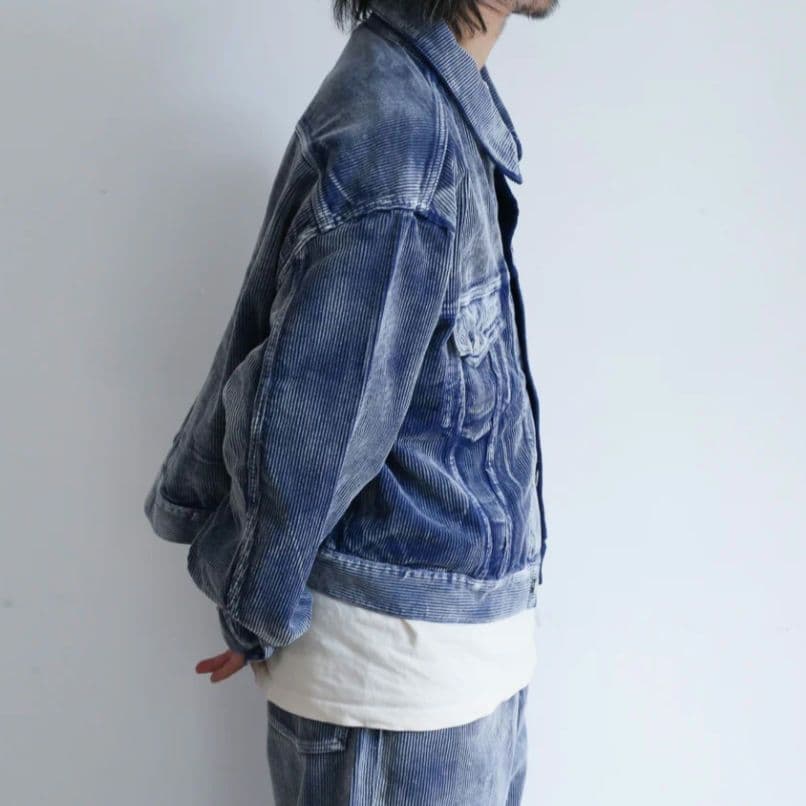 美品 soe READY TO WEAR コーデュロイ トラッカー ジャケット