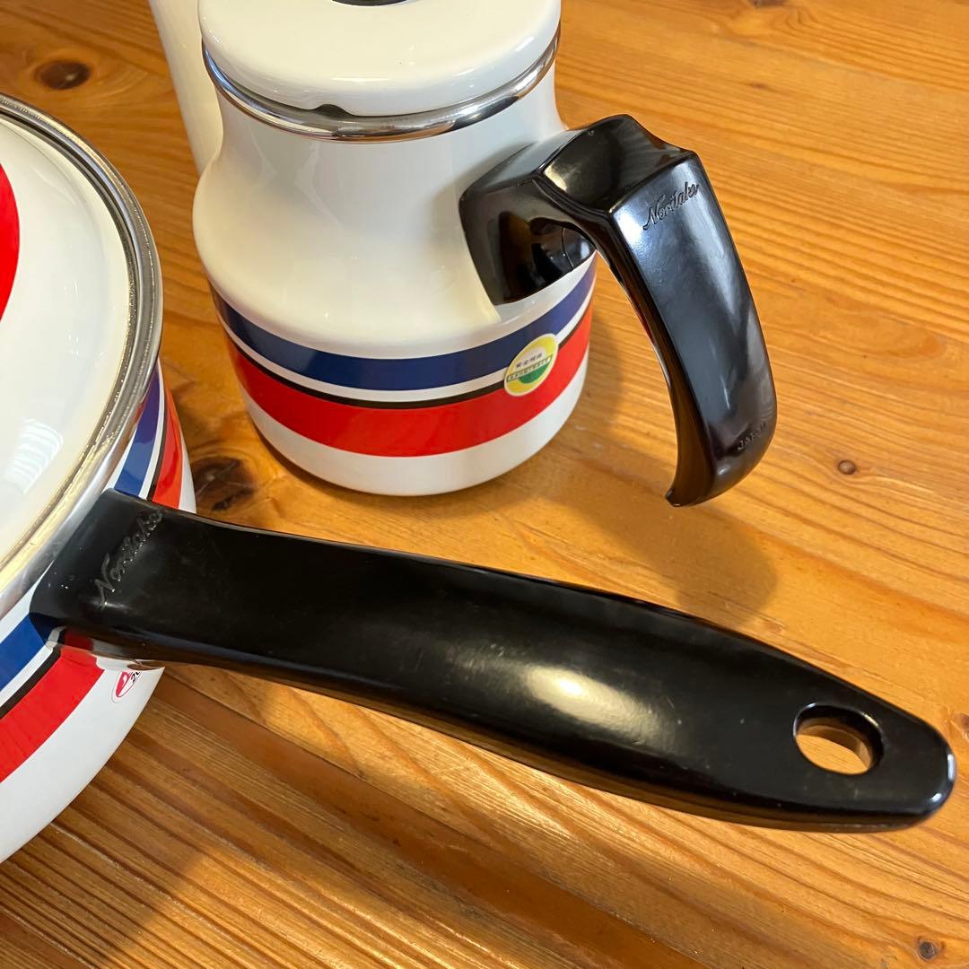 【未使用品】昭和レトロ ビンテージ ノリタケ ポット 片手鍋