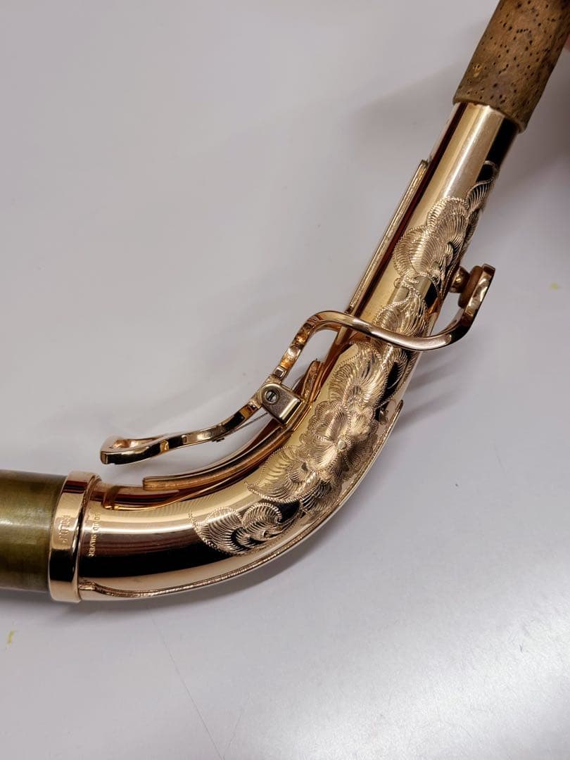 専用　ヤナギサワ アルトサックス用 95PGPネック 総銀・ピンクゴールドメッキ