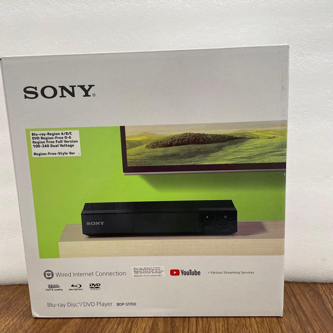 最後1点　SONY BDP-S1700 REGION FREE プレーヤー