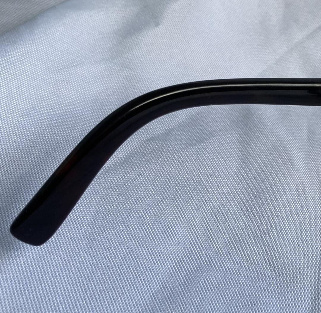 【まさ】天然本鼈甲 黒甲 真黒（しんくろ?） 眼鏡フレーム