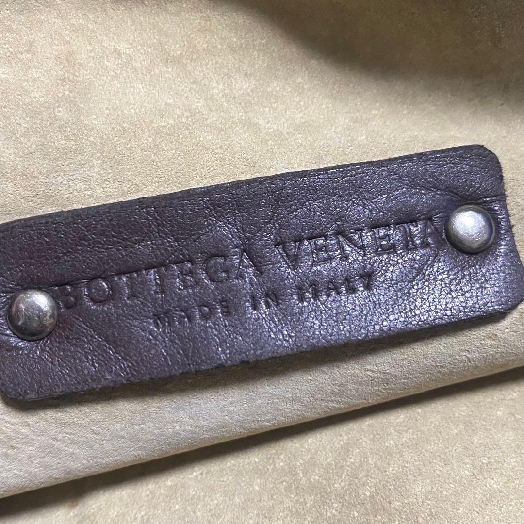 BOTTEGA VENETA イントレチャート ショルダーバッグ レザー