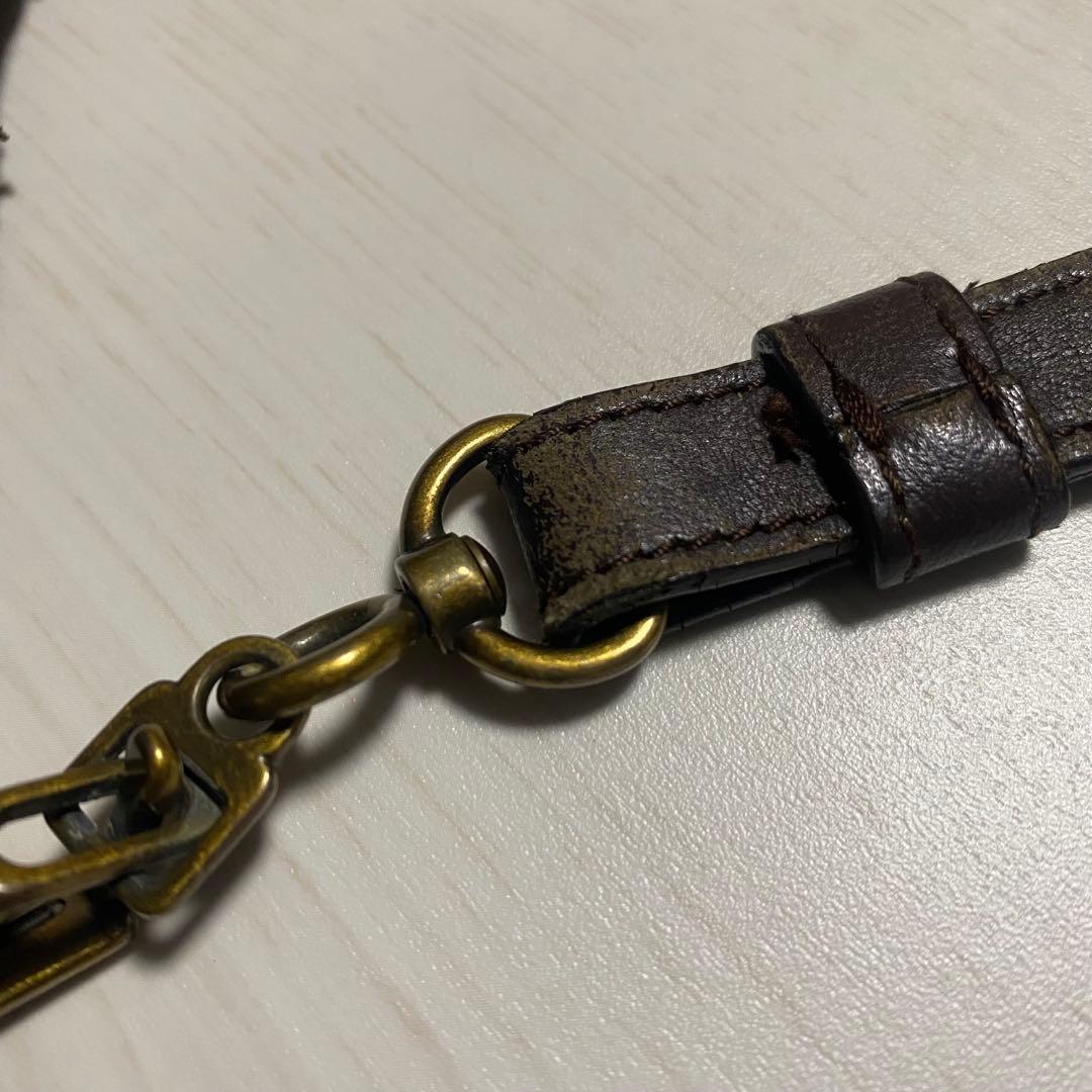 BOTTEGA VENETA イントレチャート ショルダーバッグ レザー