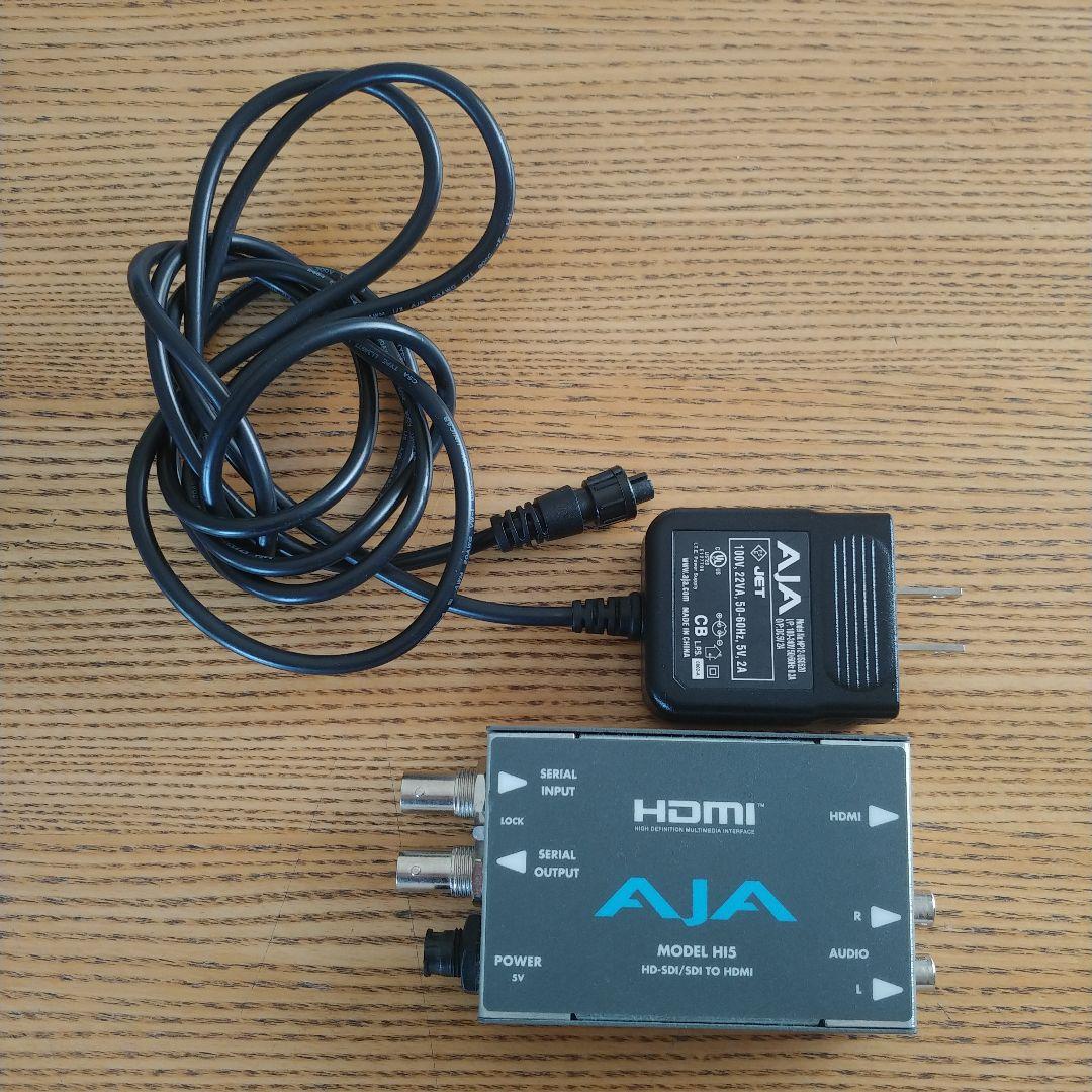 R*G様 AJA Hi5　 HD-SDI to HDMI コンバーター