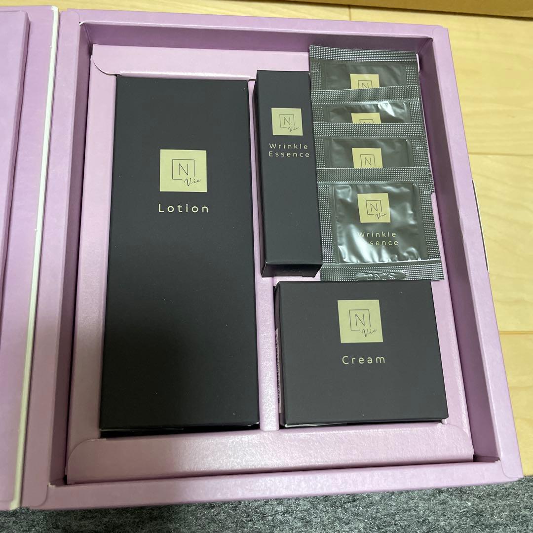 N オーガニック Vie モイストローション＆バリアクリーム&リンクルパック
