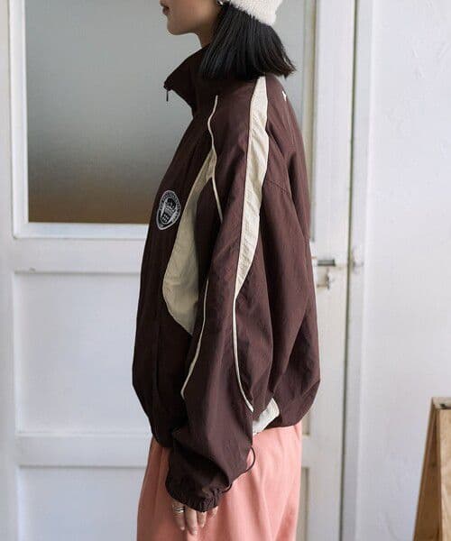 UMBRO × FREAK'S STORE/別注 トラックジャケット ブラウン