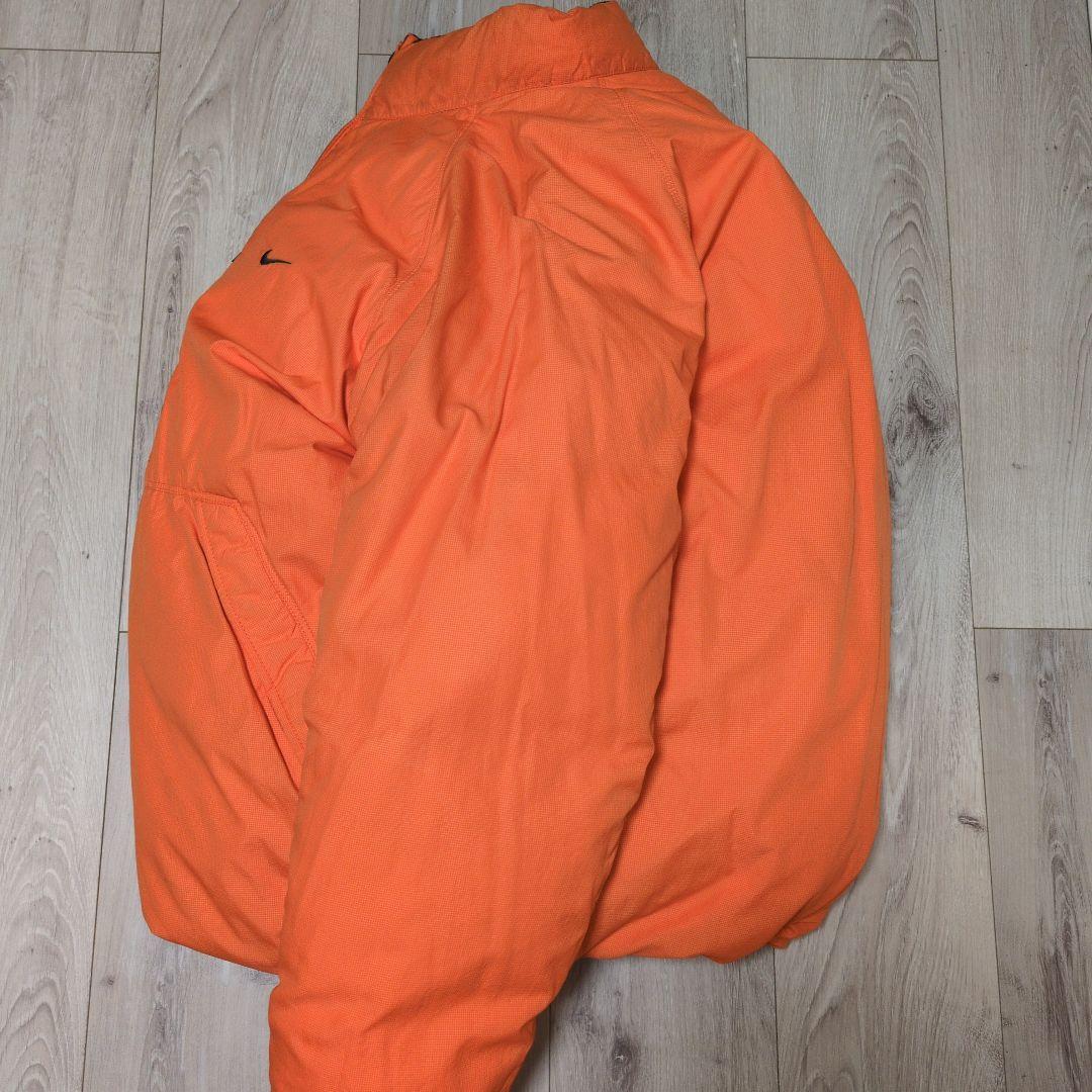 00s Nike ダークグリーン ダウンジャケット リバーシブル