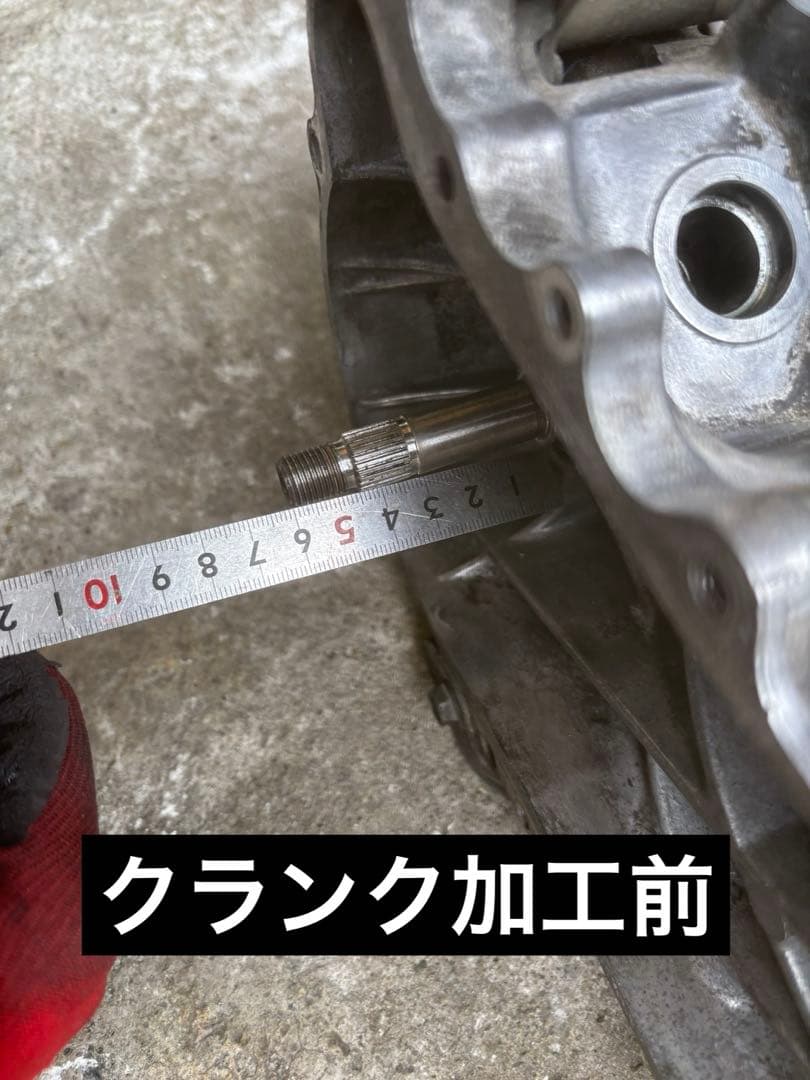 ライブディオ　AF34・AF35 クランクベアリング交換済みエンジン。　加工多数