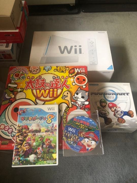 wii マリオパーティ　太鼓の達人　桃太郎電鉄　マリオカート
