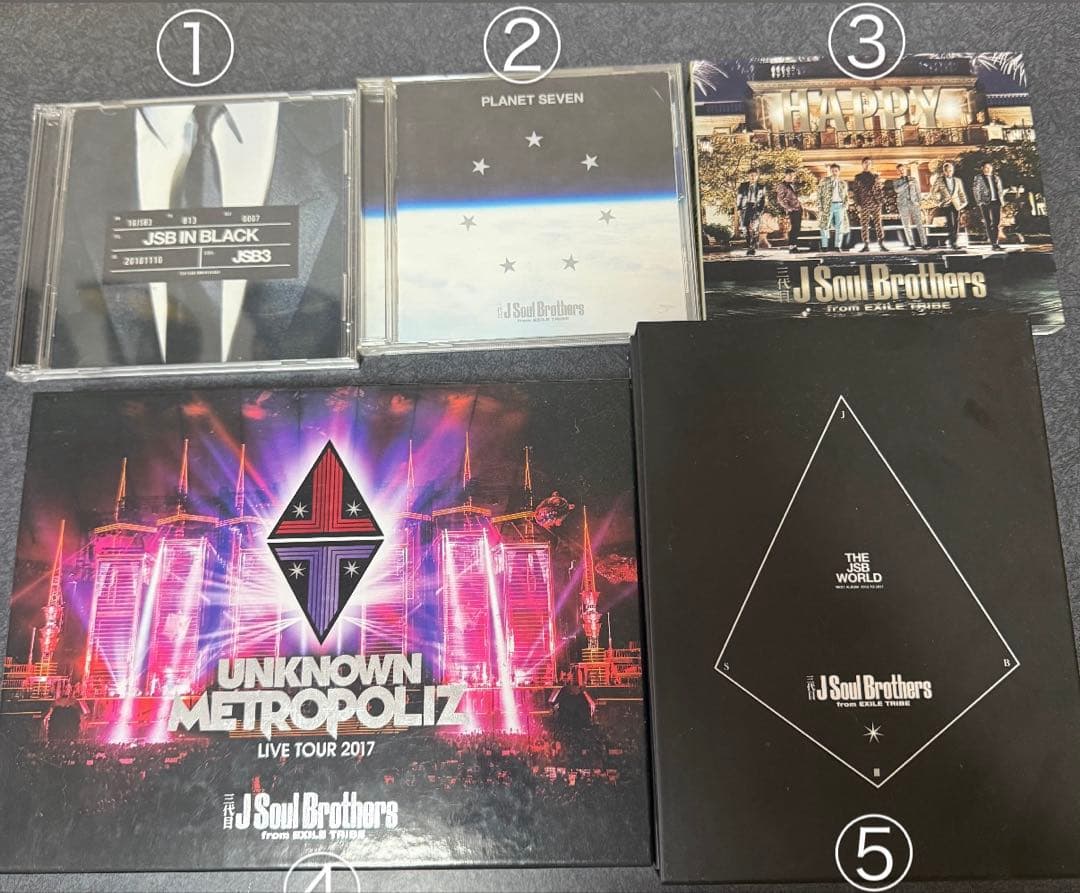 三代目J Soul Brothers CD.DVD