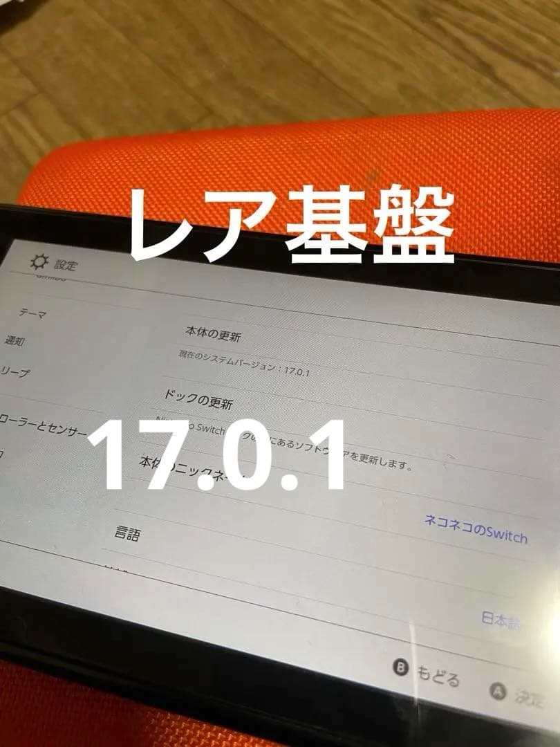 希少 Nintendo switch本体のみ