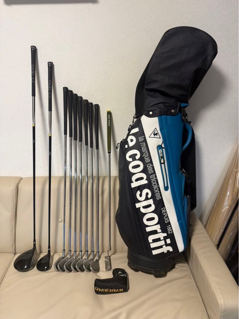【送料込み】大人気　キャロウェイ　ウォーバード　ゴルフセット　ゴルフバッグ付き