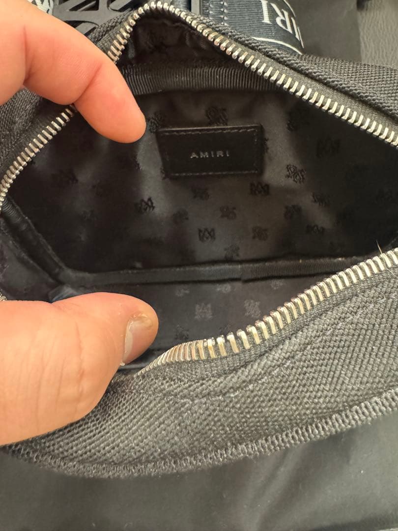 AMIRI ショルダーバッグ　ブラック