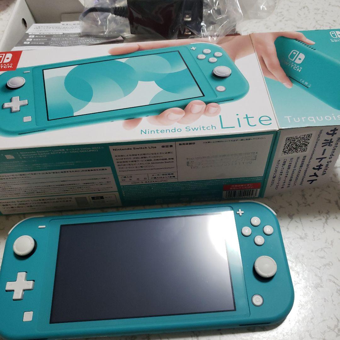 Nintendo Switch Lite ターコイズ　中古美品