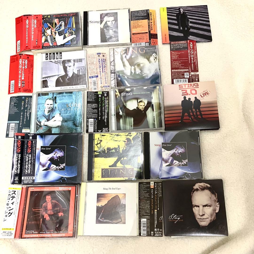 CD STING 12枚セット スティング