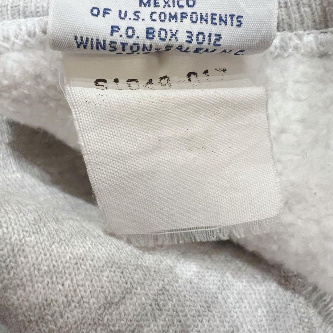 希少★Champion メキシコ製 刺繍タグ 90s カレッジ スウェット