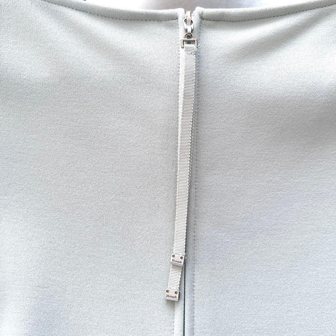 希少✨人気　ルネ　ワンピースラインストーンロゴプレートフリルティアード洗える近年