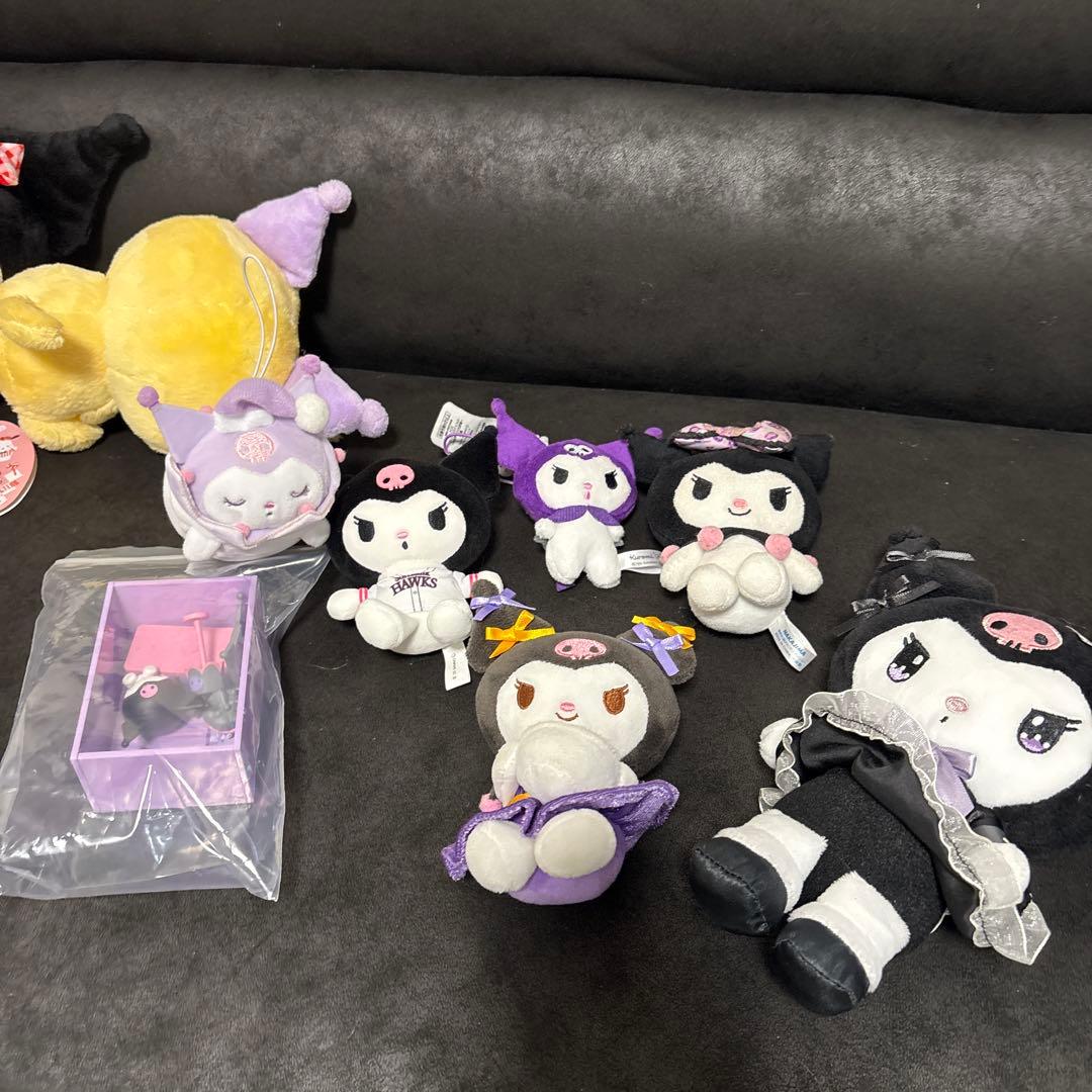 150サイズぱんぱんクロミちゃん　ぬいぐるみ　グッズ　まとめ売り　バク　ダイナー