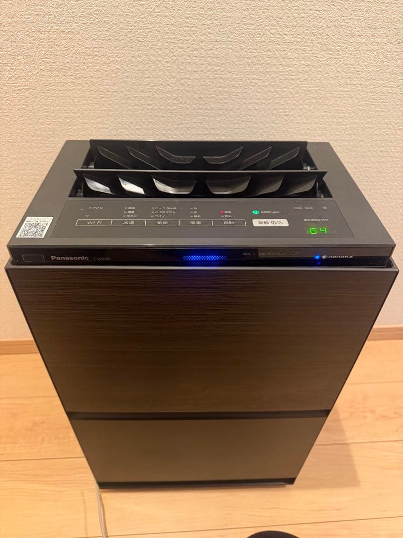 ドラ‼️Panasonic空気清浄機 F-VXU90