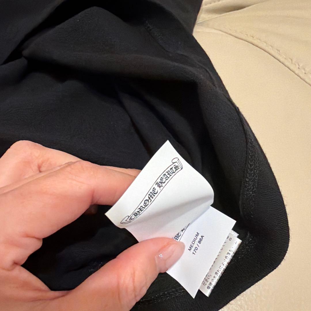 CHROME HEARTS 黒 ストラップキャミソール