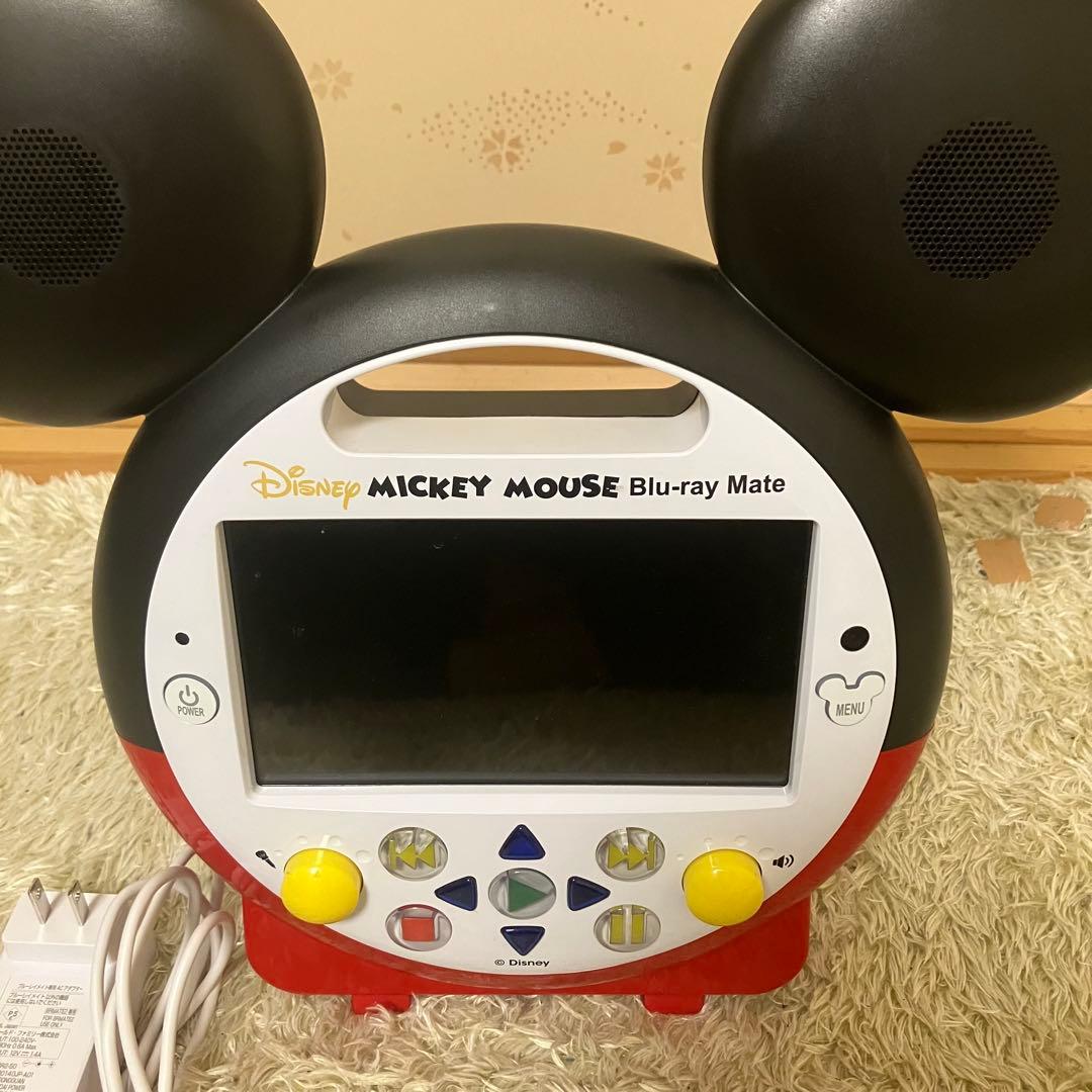 WORLD FAMILY BRMATE DWE DVDプレイヤー ミッキー型