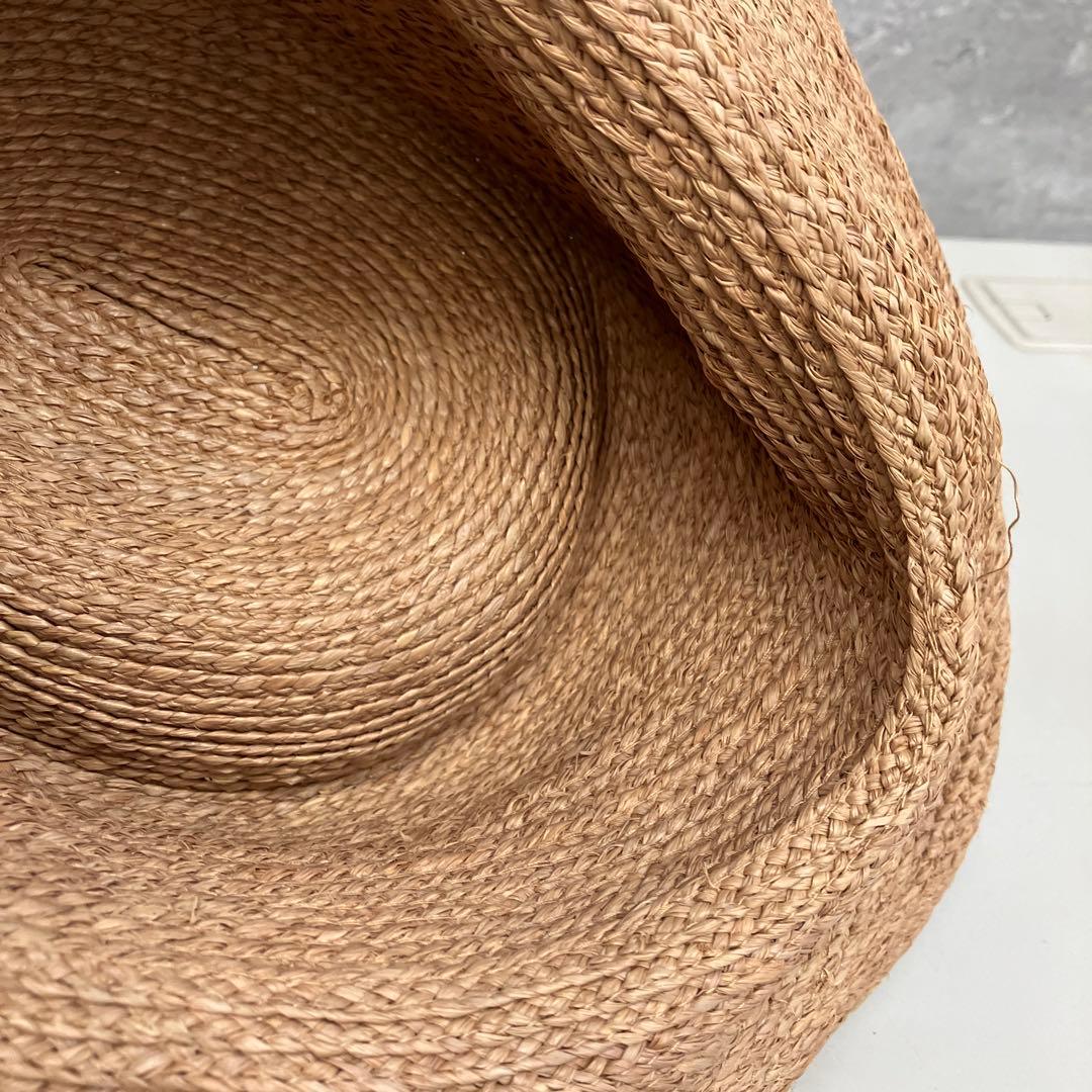 ヘレンカミンスキー 麦わら帽子 ラフィアハット ハット 帽子 リボン 小物