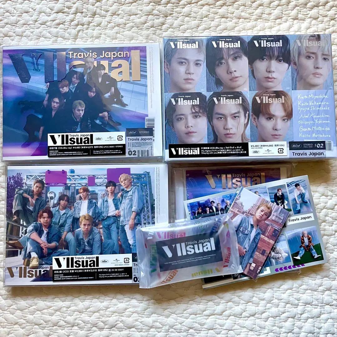 Travis Japan アルバム Viisual 4形態セット 特典付