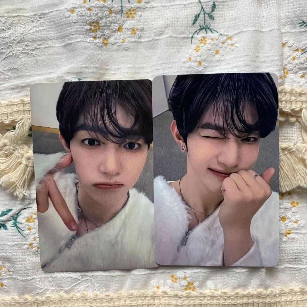 ZB1 B賞 あっち向いてホイ 負け 勝ち トレカ ジャンハオ 2枚