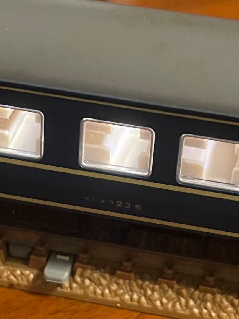 20系客車7両　北陸？　kato ライト室内灯点灯確認済