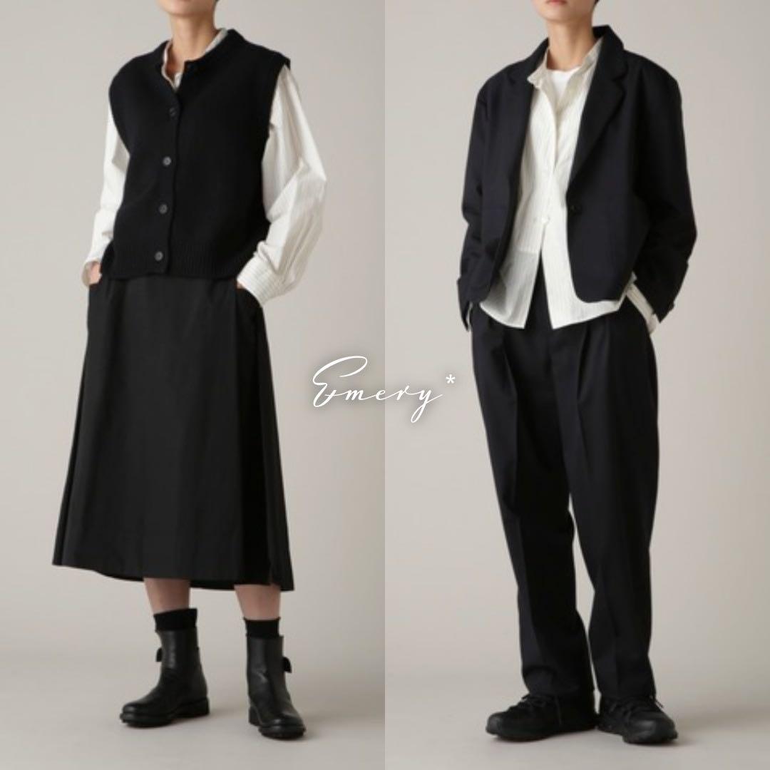 マーガレットハウエル 2024 コットン カラーレス ストライプ シャツ 1