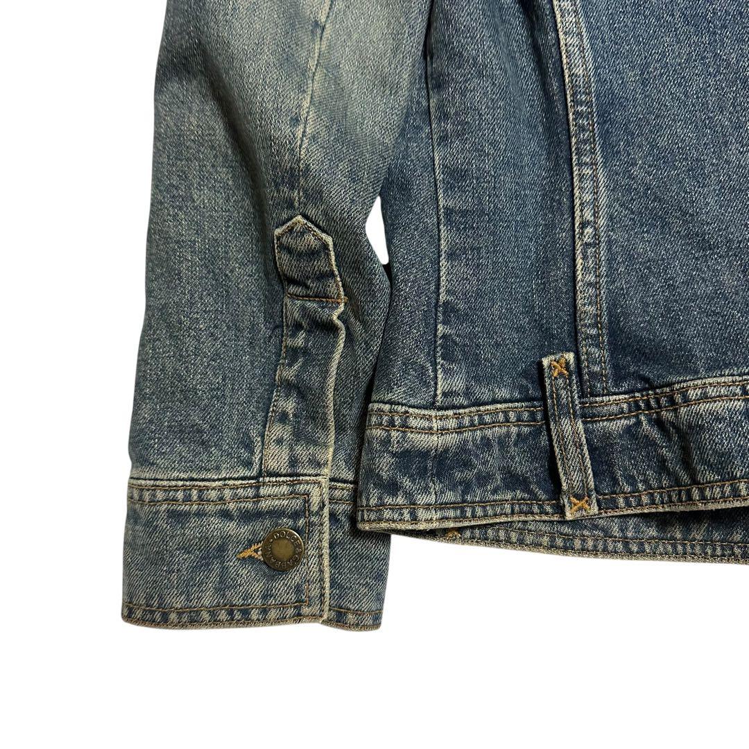 ドルチェアンドガッバーナ　2000s デニムジャケット　レオパード 豹柄