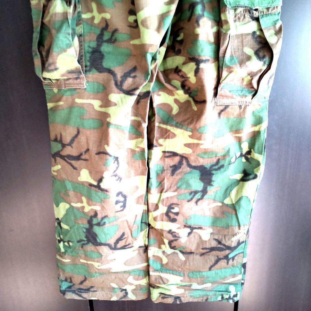 極上 実物 米軍 ジャングルファティーグパンツ グリーンリーフ68年製