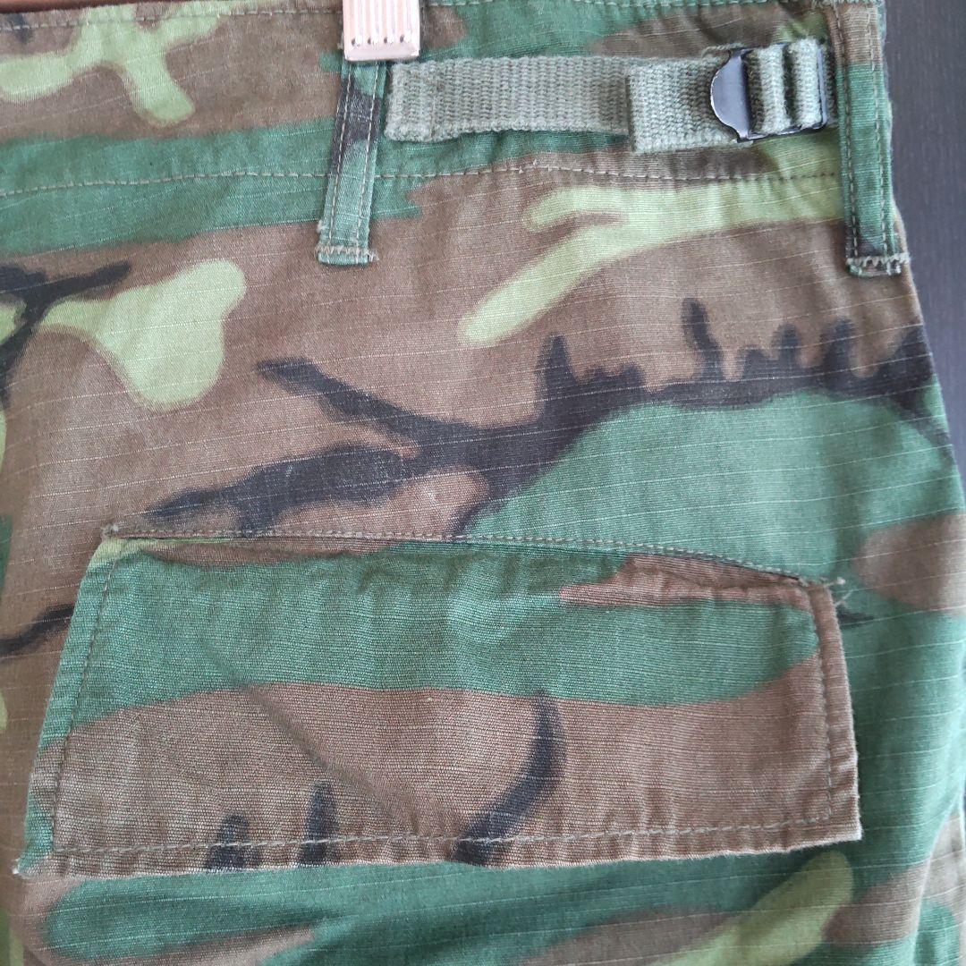 極上 実物 米軍 ジャングルファティーグパンツ グリーンリーフ68年製