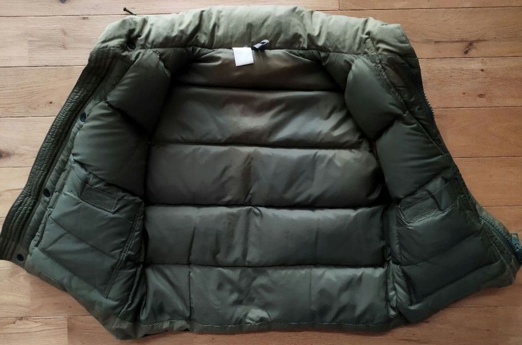 ジャケット・アウター N.HOLLYWOOD DOWN BEST KHAKI GREEN size M