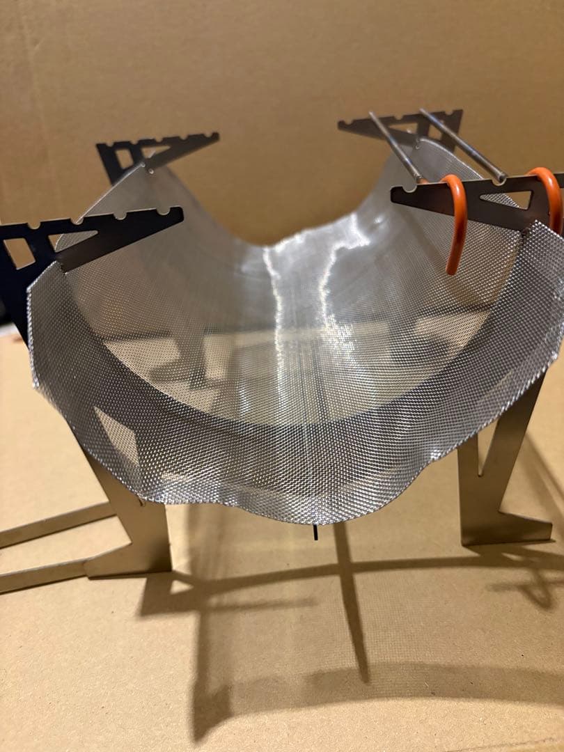 新品未使用ソラチタニウムギア焚き火台袋付き