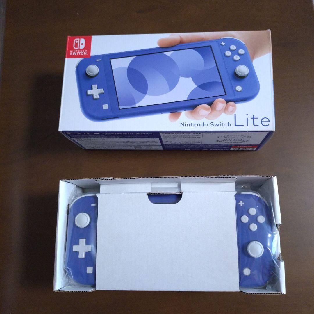 e*e様 Nintendo Switch Lite 青 本体 ACアダプター付き