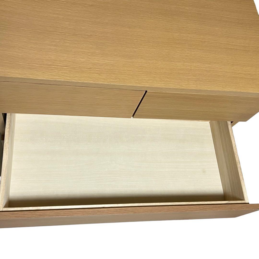 【美品】【廃盤品】タンス　チェスト　4段　オーク材 800×400×830
